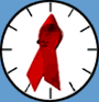 Gib AIDS keine Chance! Die Uhr tickt!